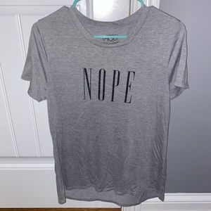 “Nope” tshirt